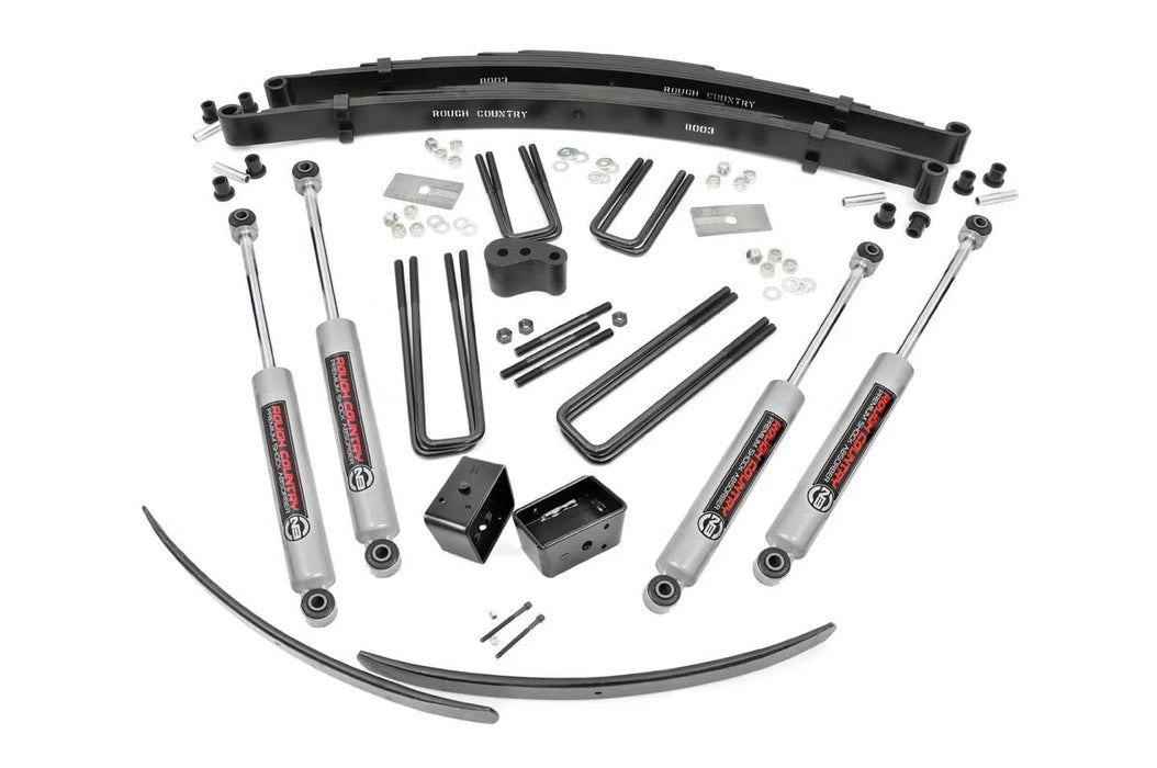 1974.5-77 4WD Ramcharger, Trailduster 4" lift kit