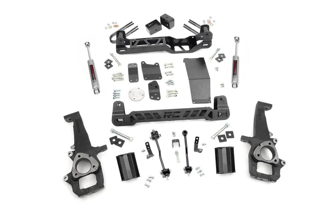 2006-08 4WD Dodge Ram 1500 6" spacer lift kit, N3 Nitro shocks