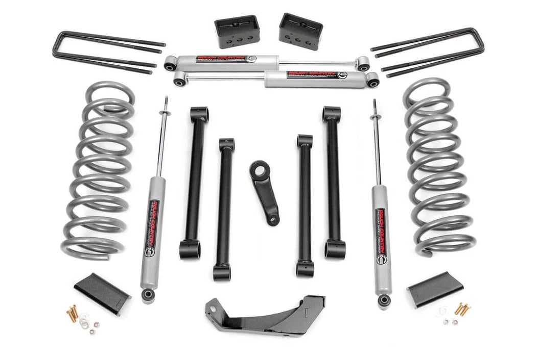 1994-99 4WD Dodge Ram 1500 5" lift kit, N3 Nitro shocks