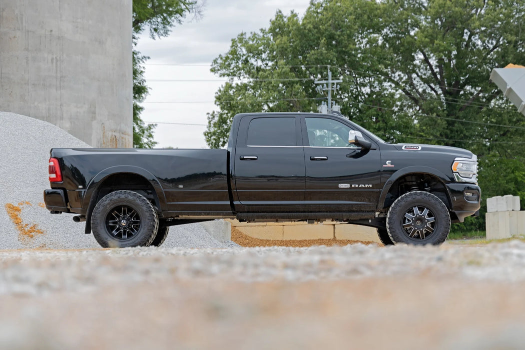 2019-24 4WD Ram 3500 DIESEL (OE Rear air & AISIN trans) 5" radius arm lift kit, N3 Nitro shocks