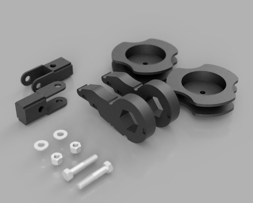 2-3" lift kit for 2000-06 Suburban, Tahoe, Yukon 1500, 02-06 Avalanche by Traxda