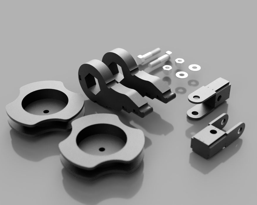 2-3" lift kit for 2000-06 Suburban, Tahoe, Yukon 1500, 02-06 Avalanche by Traxda