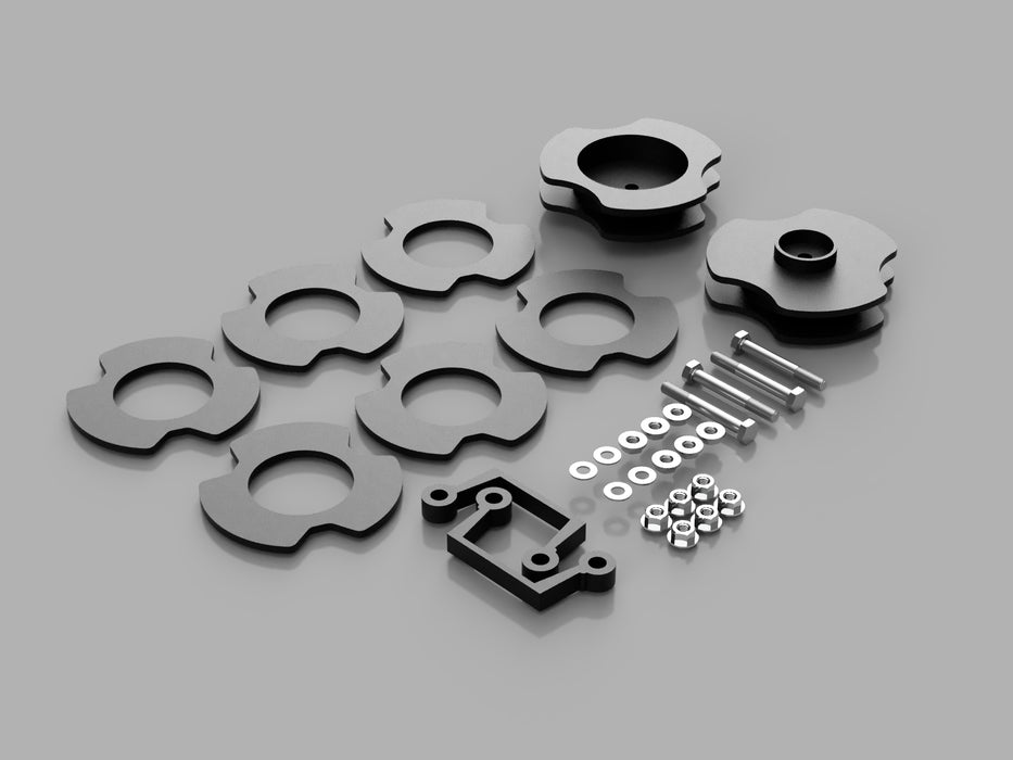 2.5" lift kit for 2007-20 Suburban, Tahoe, Yukon 1500, 07-15 Avalanche by Traxda