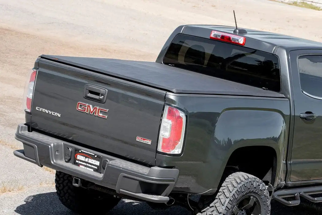 2015-24 Chevy Colorado, GMC Canyon 5 Ft Bed, Soft Tri-Fold Tonneau Cover