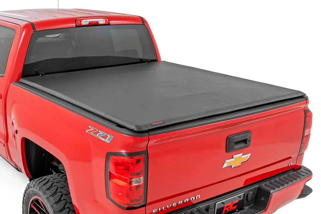 2014-18 Silverado, Sierra 1500 Soft Roll-up Tonneau Bed Cover
