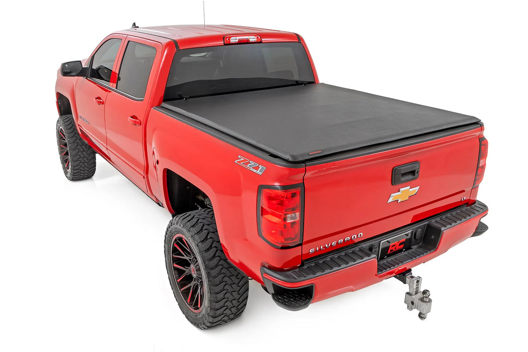 2014-18 Silverado, Sierra 1500 Soft Roll-up Tonneau Bed Cover