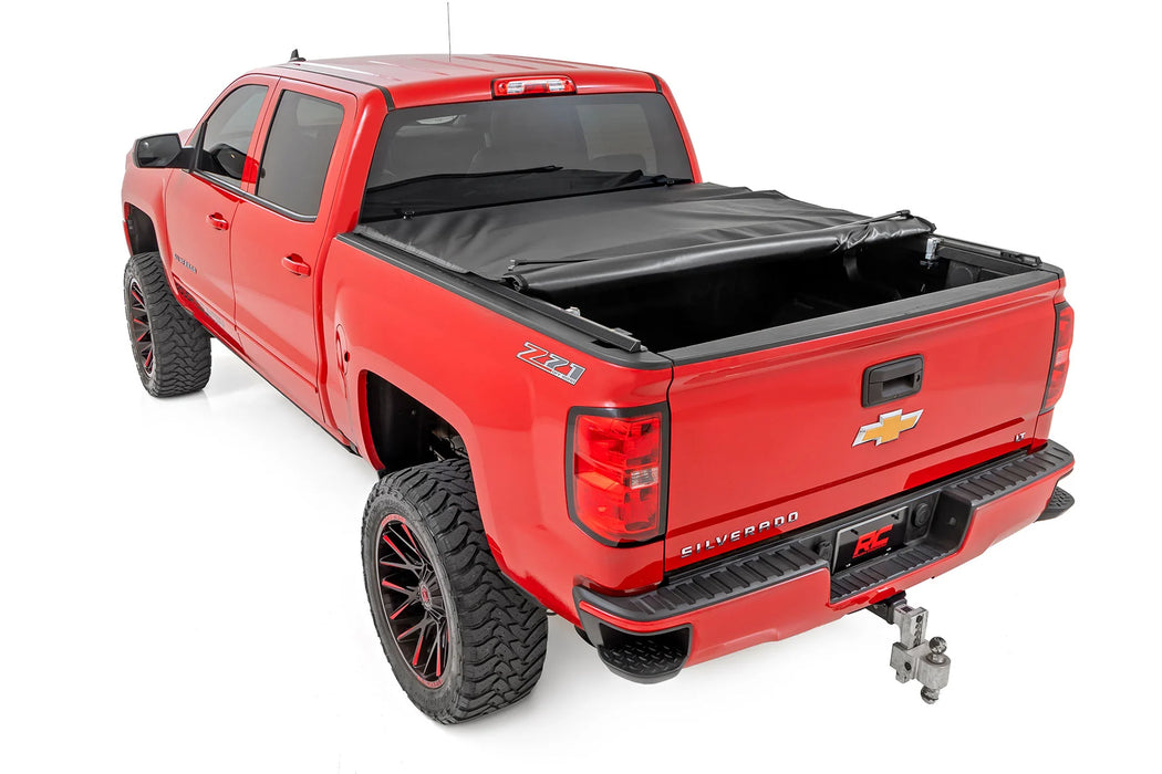 2014-18 Silverado, Sierra 1500 Soft Roll-up Tonneau Bed Cover