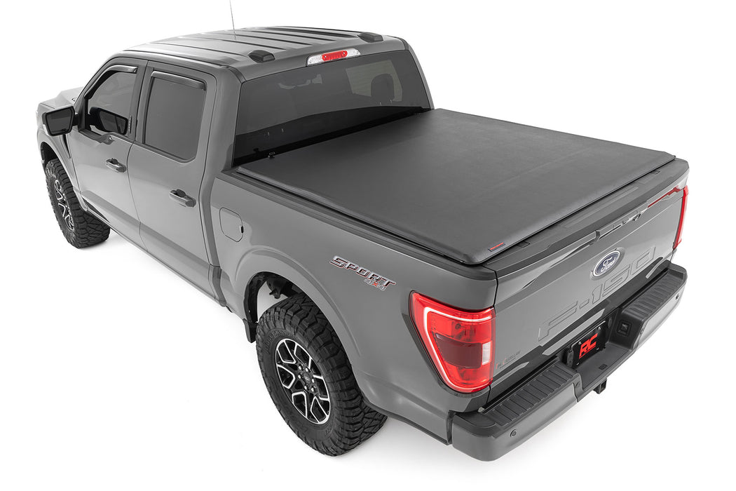 2014-18 Ford F150 Soft Roll-up Tonneau Bed Cover
