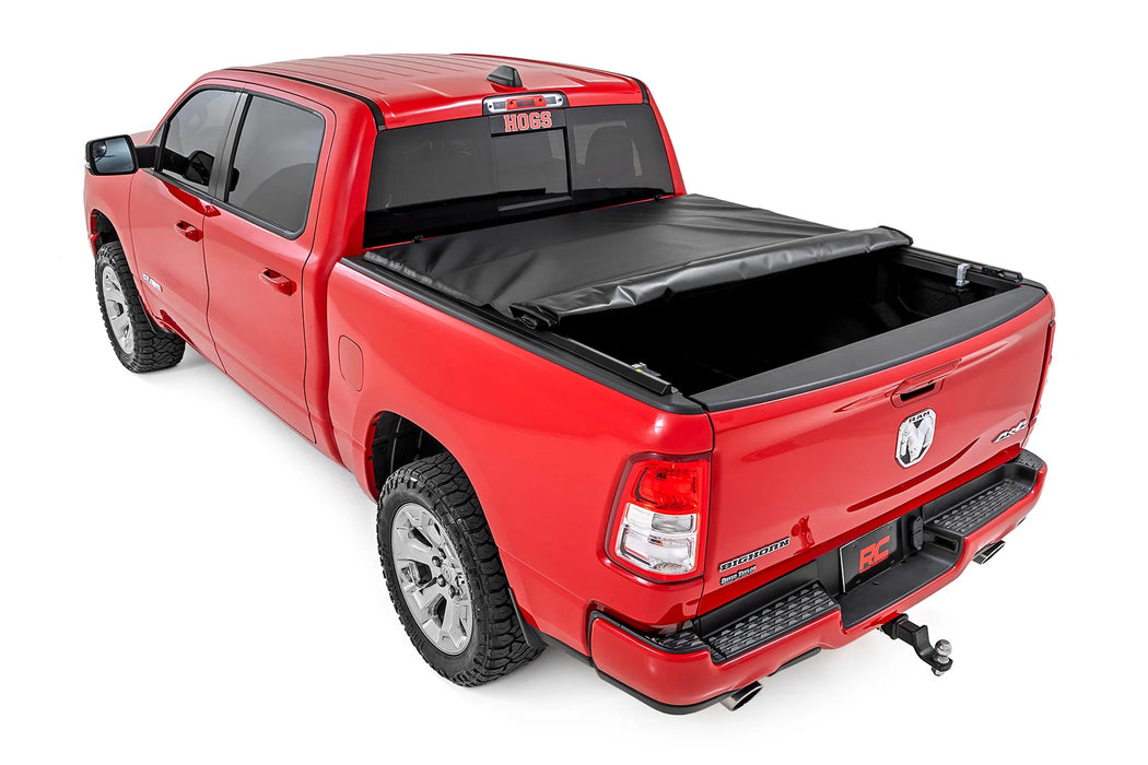 2019-24 Ram 1500 5'5" Bed, Soft Roll-up Tonneau Bed Cover