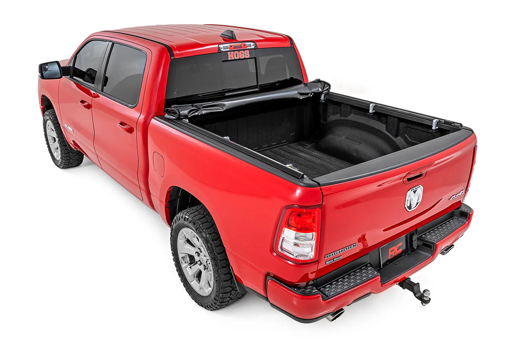 2019-24 Ram 1500 5'5" Bed, Soft Roll-up Tonneau Bed Cover