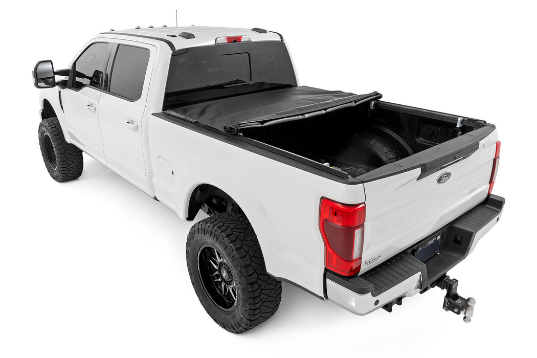 2017-23 Ford F250, F350 6'6" Bed, Soft Roll-up Tonneau Bed Cover