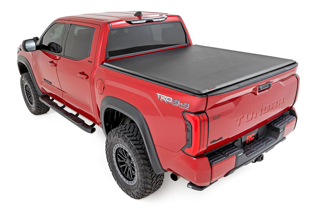 2022-24 Toyota Tundra 5'7" bed, Soft Roll-up Tonneau Bed Cover