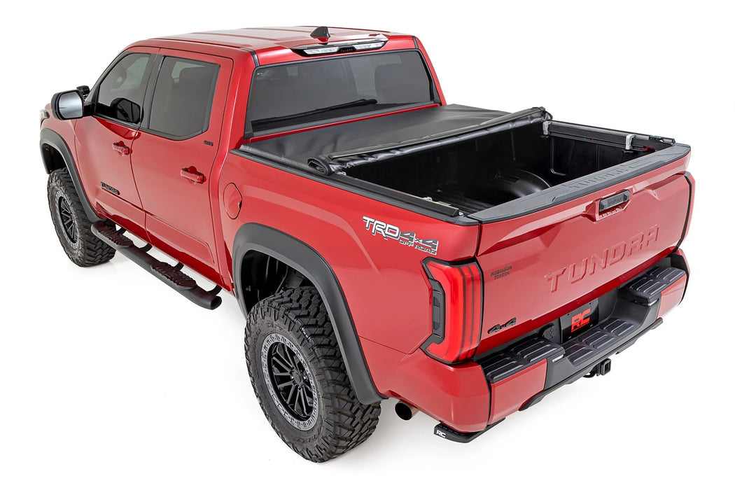 2022-24 Toyota Tundra 5'7" bed, Soft Roll-up Tonneau Bed Cover