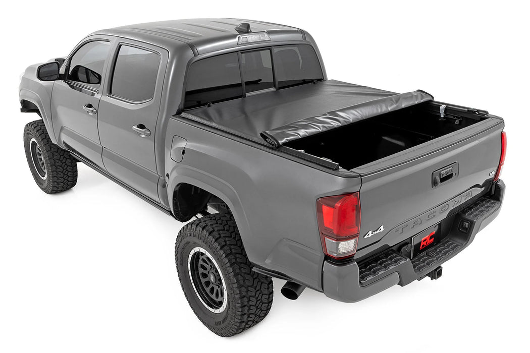 2016-23 2&4WD Toyota Tacoma Soft Roll-up Tonneau Bed Cover