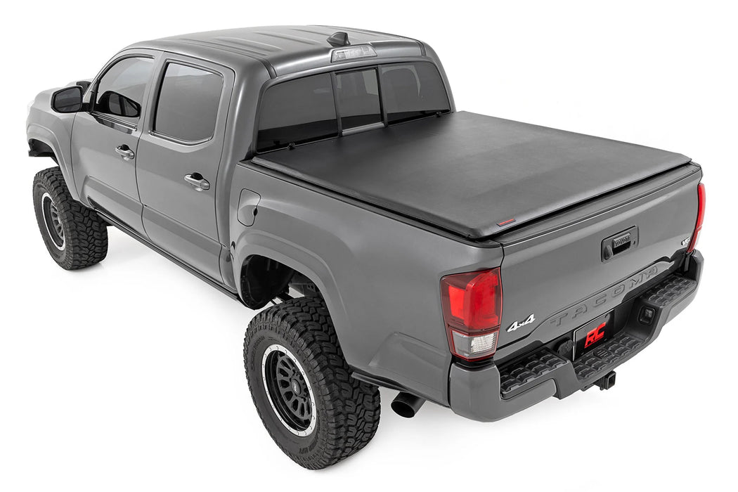 2016-23 2&4WD Toyota Tacoma Soft Roll-up Tonneau Bed Cover