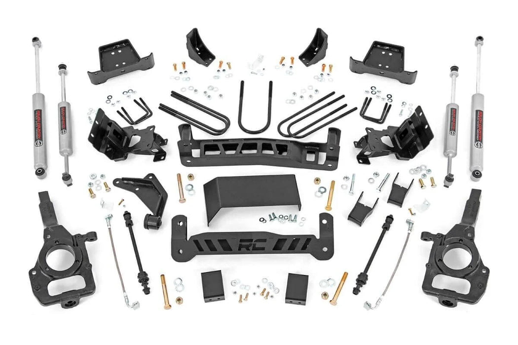 1998-11 4WD Ford Ranger, Mazda B3000, B4000 5" lift kit, N3 Nitro shocks