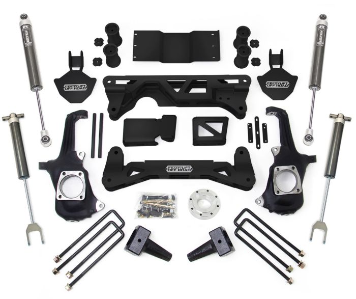 5-6" lift kit for 2011-19 Silverado, Sierra 2500HD, 3500HD
