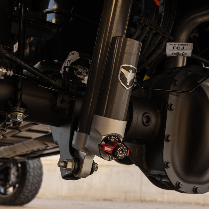 2.5" Coil Spring Front Lift Kit W/Falcon 3.3 Monotube Shocks 2020-26 4WD Diesel Ford F250, F350 Super Duty