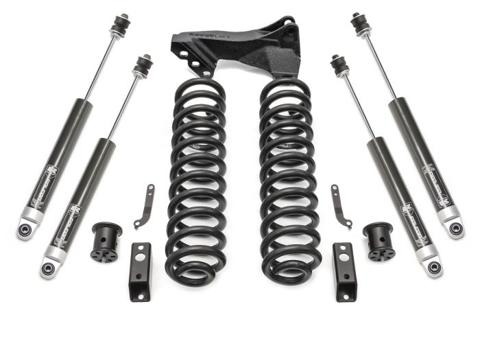 2.5" Coil Spring Leveling Kit, Falcon 1.1 shocks 2011-16 4WD Ford F250, F350 Diesel Super Duty