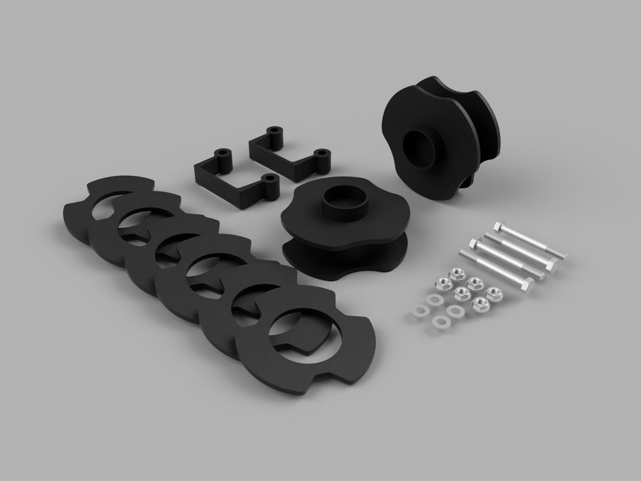 2007-21 Escalade, Avalanche, Suburban, Tahoe, Yukon 1500 3.5" lift kit