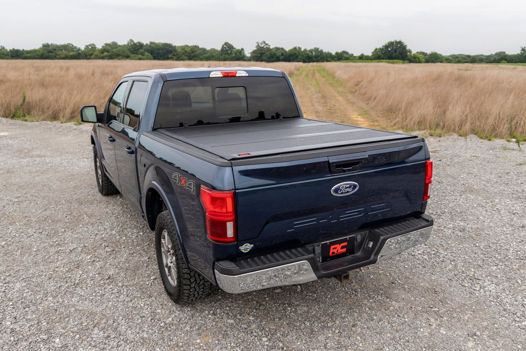 2015-20 Ford F150 5'6" Bed, Hard Low Profile Tri-Fold Tonneau Cover