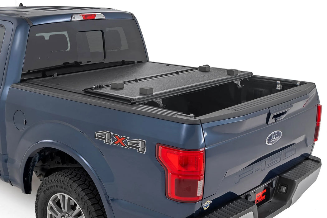 2017-24 Ford F250, F350 6'5" Bed, Hard Low Profile Tri-Fold Tonneau Cover