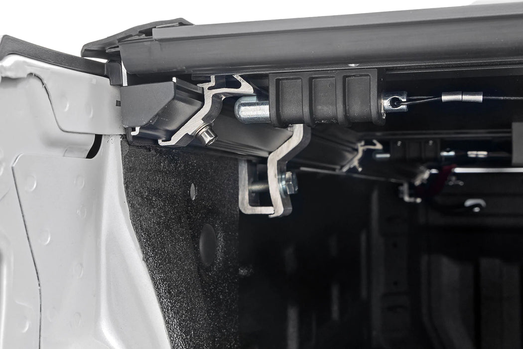 2009-18 Ram 1500, 19-23 Classic/ 2010-24 Ram 2500 6'5" Bed w/out Rambox storage, Hard Low Profile Tri-Fold Tonneau Cover
