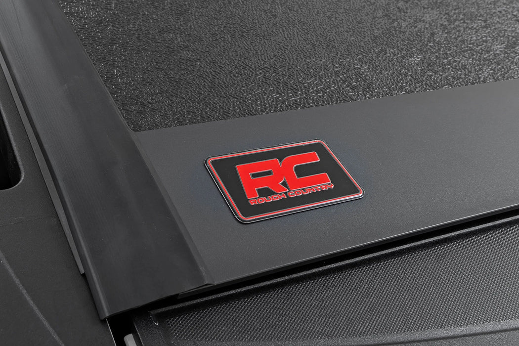 2009-18 Ram 1500, 19-23 Classic/ 2010-24 Ram 2500 6'5" Bed w/out Rambox storage, Hard Low Profile Tri-Fold Tonneau Cover