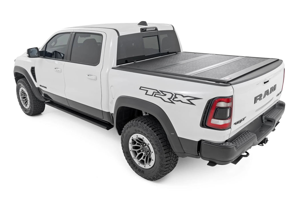 2019-24 Ram 1500  Hard Low Profile Tri-Fold Tonneau Cover