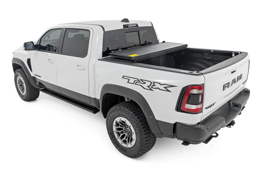 2019-24 Ram 1500  Hard Low Profile Tri-Fold Tonneau Cover