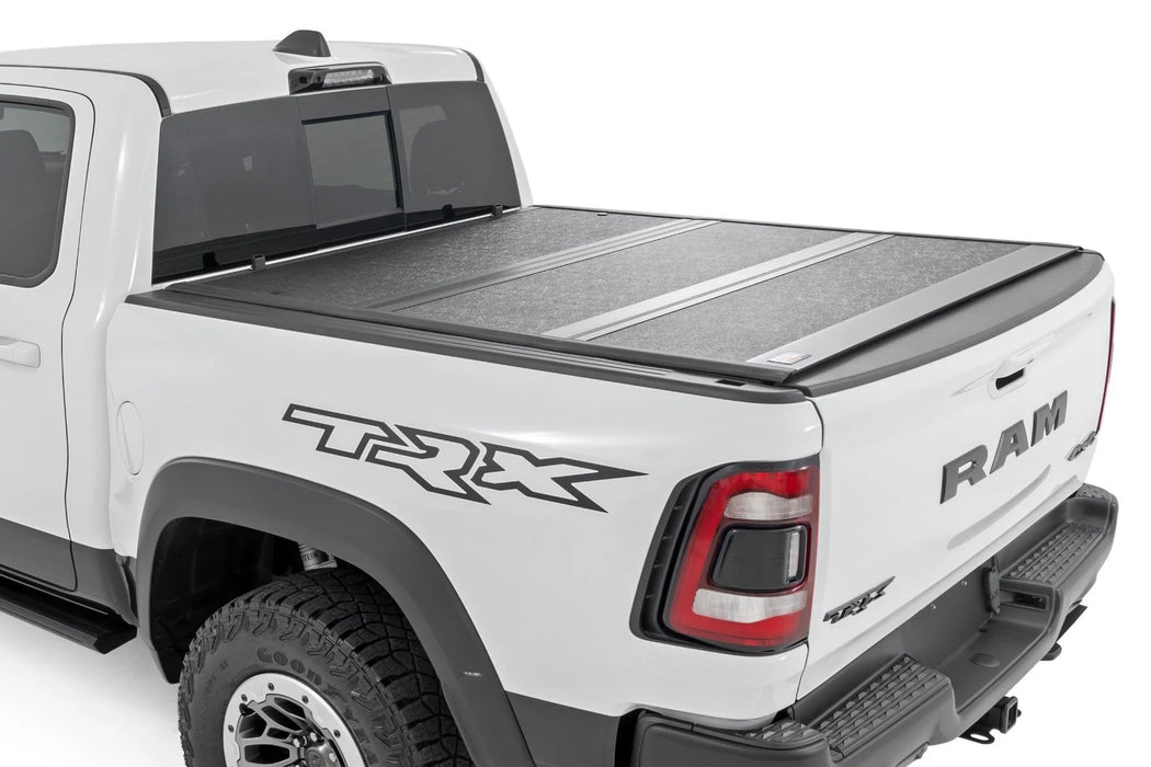 2019-24 Ram 1500  Hard Low Profile Tri-Fold Tonneau Cover