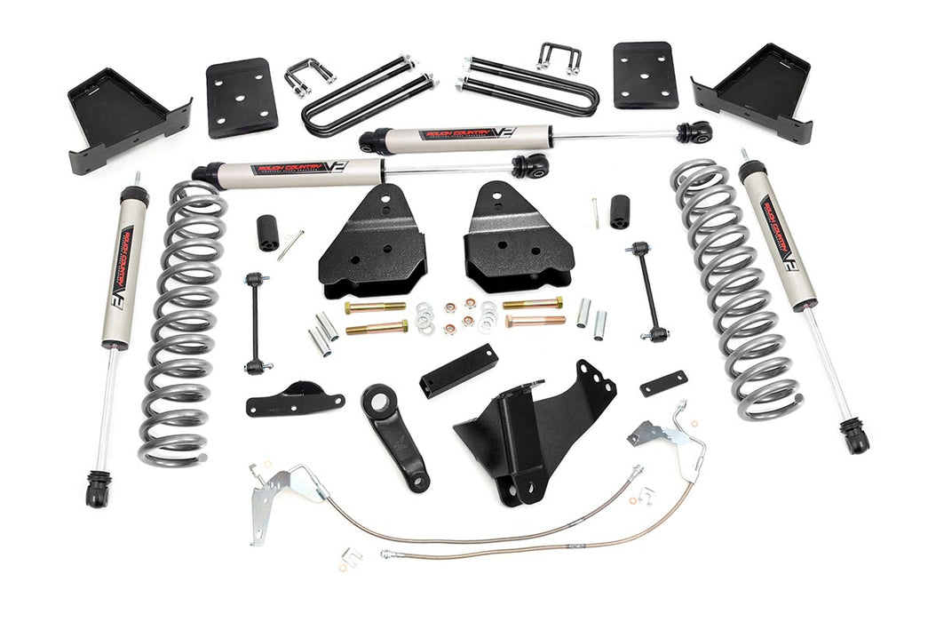 4.5" lift kit 2008-10 4WD Ford F250, F350 Super Duty V10, Diesel