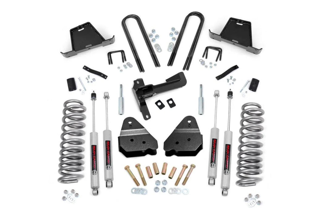2005-07 4WD Ford F250, F350 Super Duty 4.5" lift kit, N3 Nitro shocks