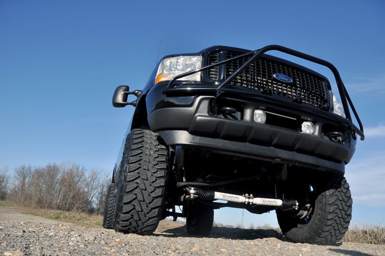 2000-05 4WD Ford Excursion 5" lift kit with N3 Nitro shocks
