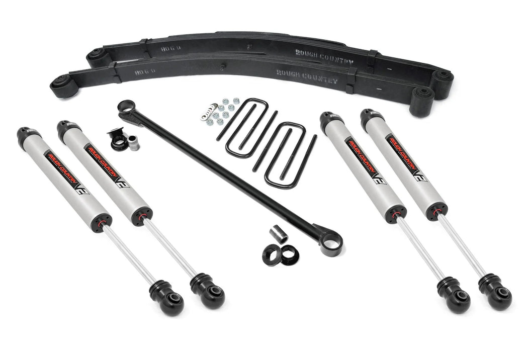 2.5" Front Spring Lift Kit 3/1/99-04 4WD Ford F250, F350 Super Duty V10, Diesel
