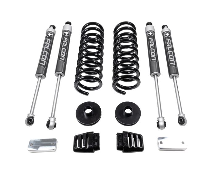 3" Coil Spring Lift Kit w/Falcon 2.1 Shocks 2019-26 Ram 2500 Diesel 4WD