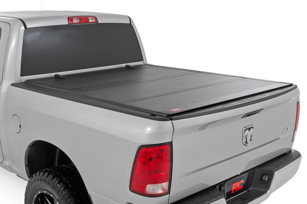 2009-18 Ram 1500, 19-23 Classic 5'5" Bed w/out Rambox storage, Hard Low Profile Tri-Fold Tonneau Cover