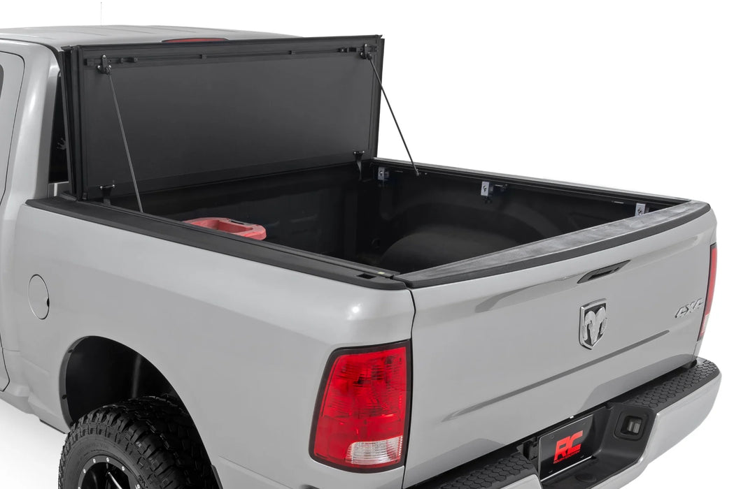 2009-18 Ram 1500, 19-23 Classic 5'5" Bed w/out Rambox storage, Hard Low Profile Tri-Fold Tonneau Cover