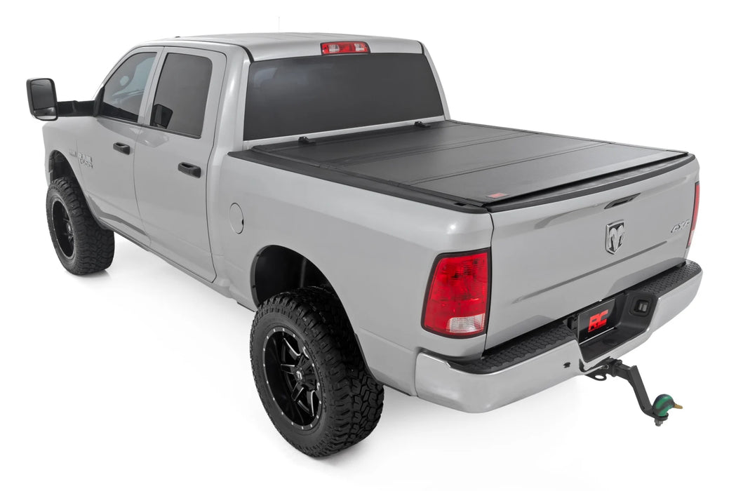 2009-18 Ram 1500, 19-23 Classic 5'5" Bed w/out Rambox storage, Hard Low Profile Tri-Fold Tonneau Cover