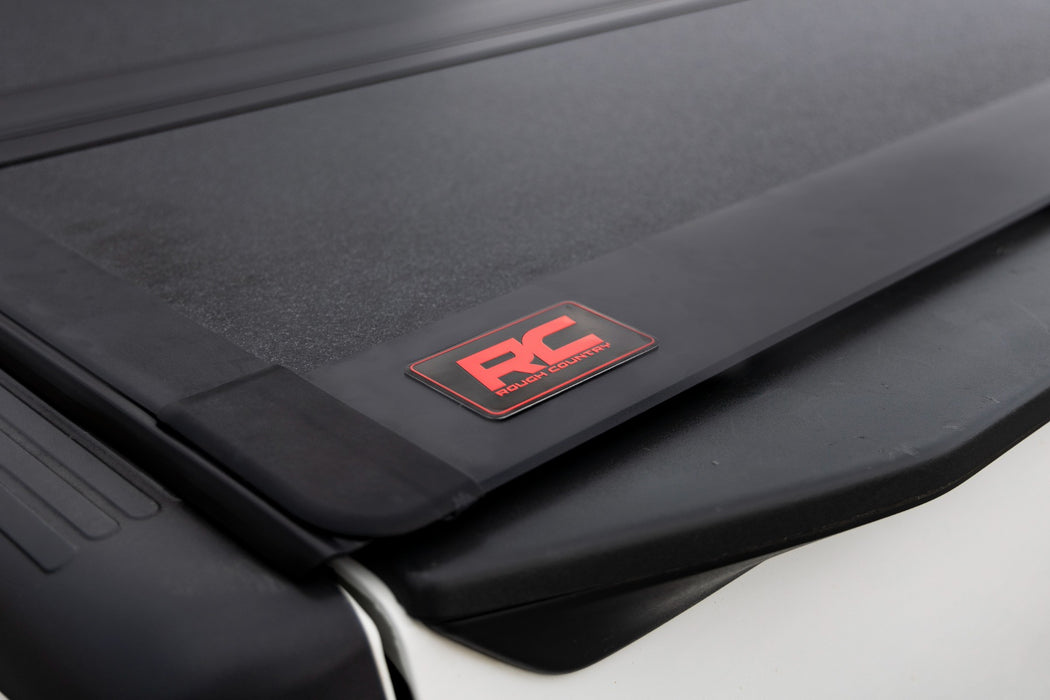 2005-21 2&4WD Nissan Frontier 5" Bed with factory cargo management, Hard Low Profile Tri-Fold Tonneau Cover