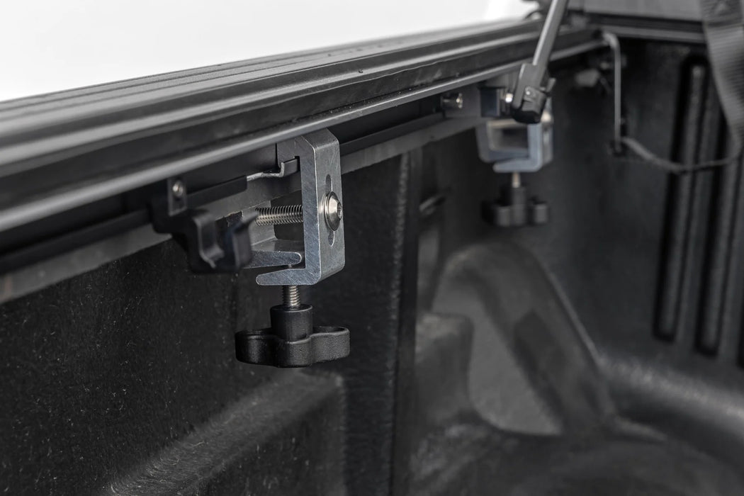 2005-21 2&4WD Nissan Frontier 5" Bed with factory cargo management, Hard Low Profile Tri-Fold Tonneau Cover