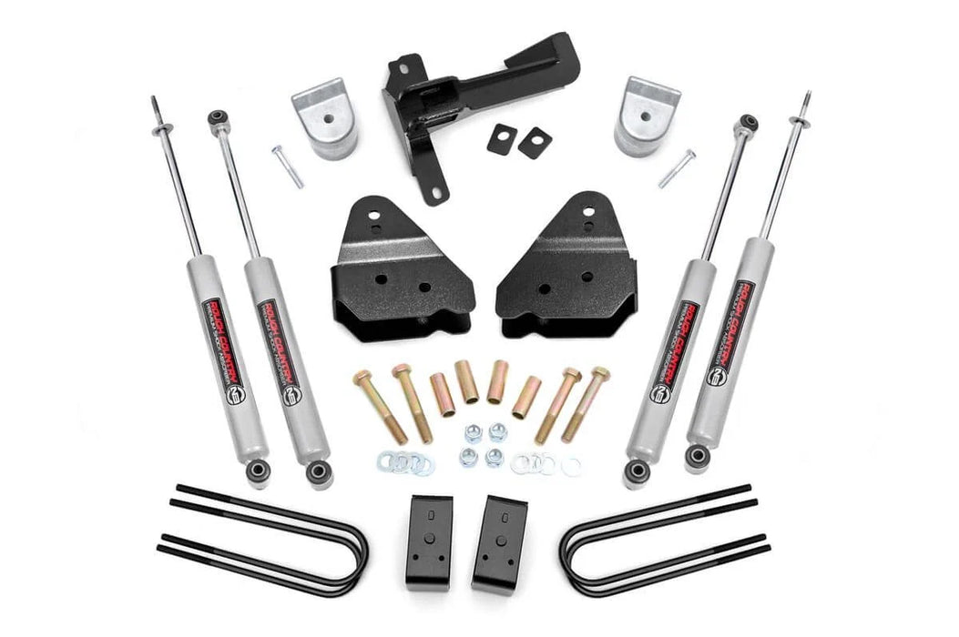 2017-22 4WD Ford F250 Super Duty 3.5" axle 3" spacer lift kit, N3 Nitro shocks