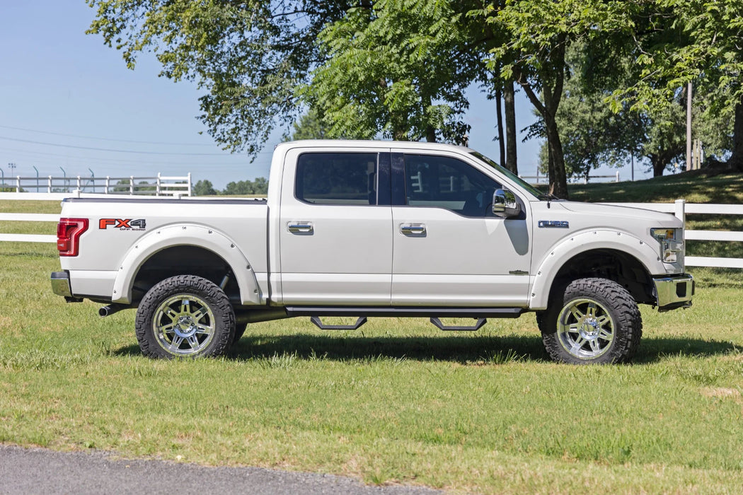 Ford F150, F250, F350 Crew Cab SRX2 Drop Steps
