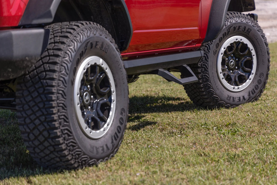 2021-24 Ford Bronco 2 Door SRX2 Adjustable Aluminum Steps