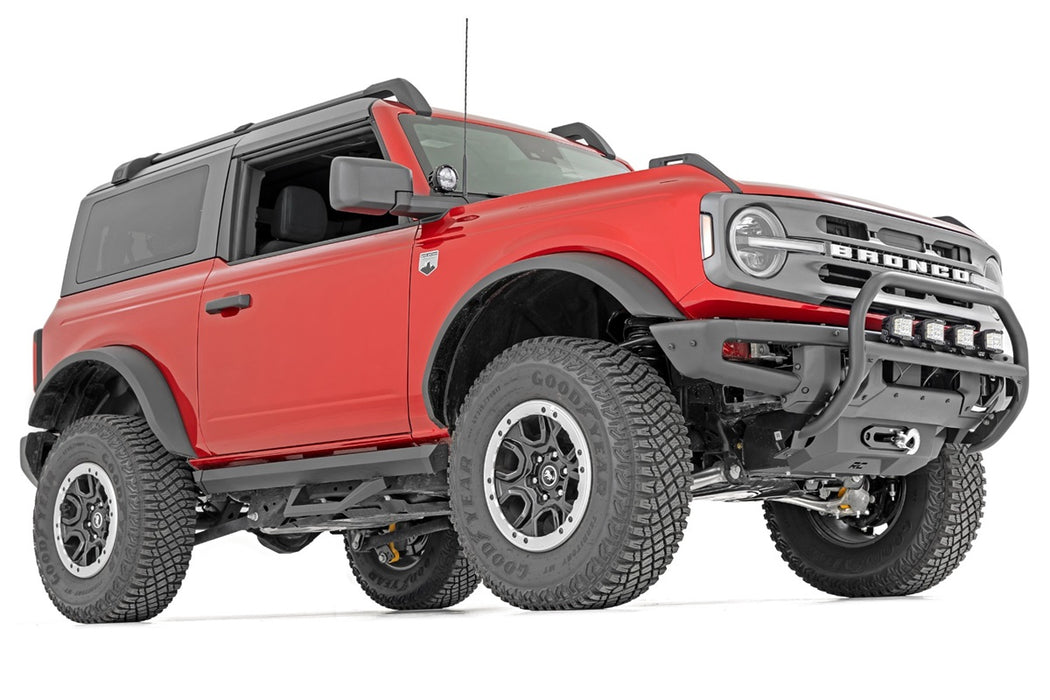 2021-24 Ford Bronco 2 Door SRX2 Adjustable Aluminum Steps