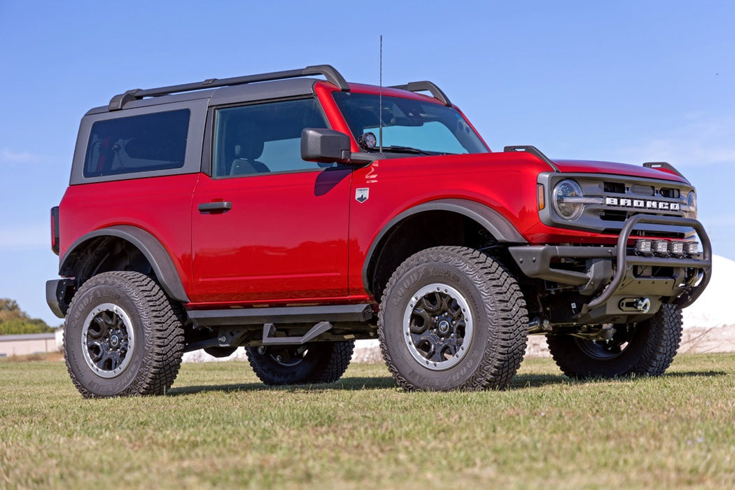 2021-24 Ford Bronco 2 Door SRX2 Adjustable Aluminum Steps