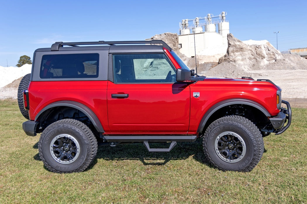 2021-24 Ford Bronco 2 Door SRX2 Adjustable Aluminum Steps