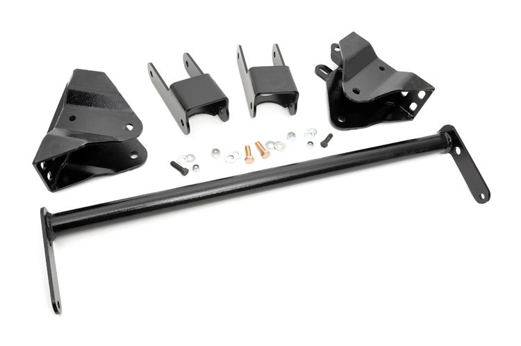 2.5" Front Shackle Kit 3/1/99-04 4WD Ford F250, F350 Super Duty V10, Diesel