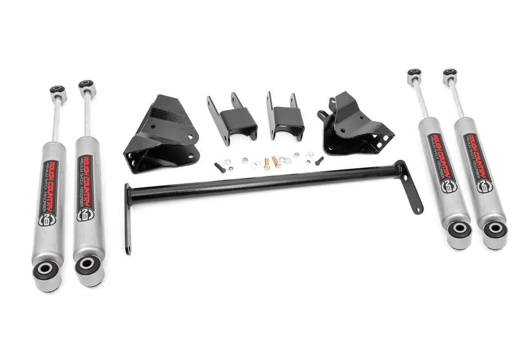 2.5" Front Shackle Kit 3/1/99-04 4WD Ford F250, F350 Super Duty V10, Diesel
