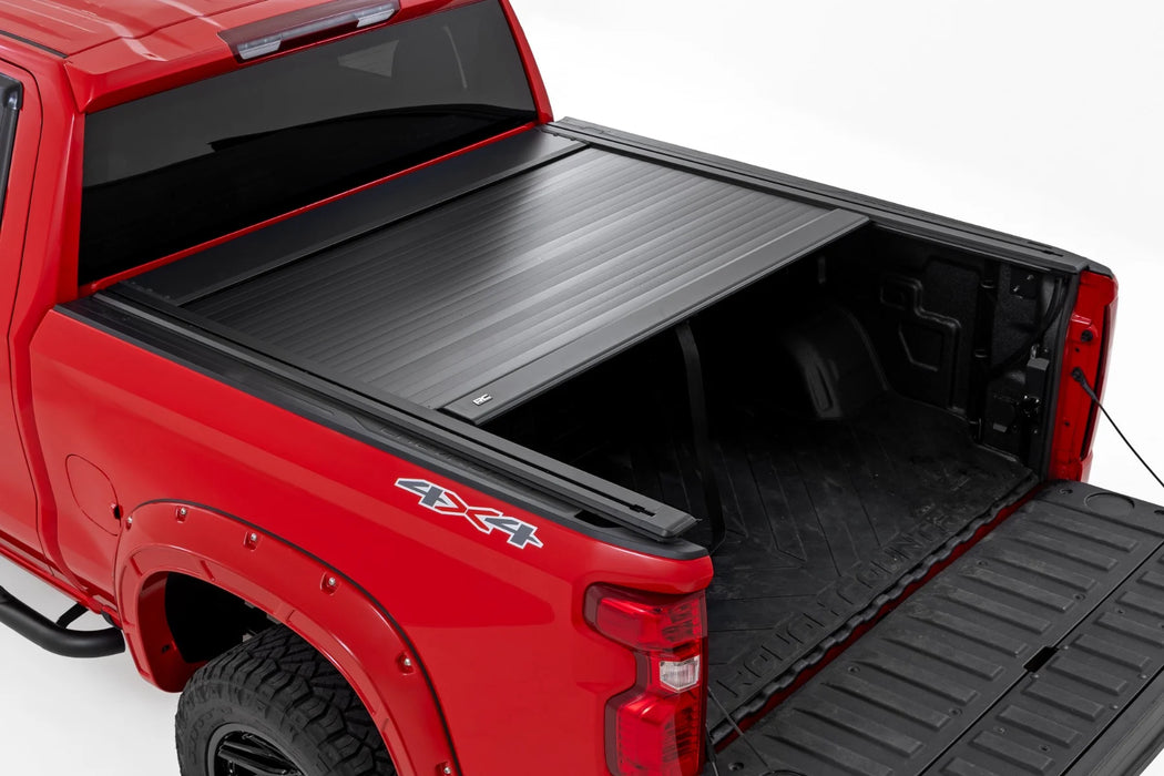 Manual Retractable Bed Cover for 2019-26 Silverado, Sierra 1500